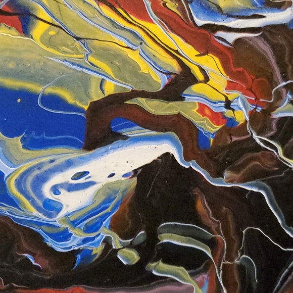 Original Abstract painting - Picture 3 of 4